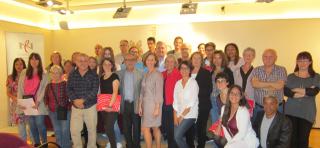 Imatge de participants del programa Voluntariat per la Llengua de Reus