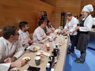 Imatge del jurat dels premis a la semifinal de Lleida