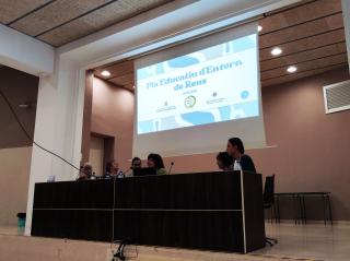 Presentació del Pla Educatiu d'Entorn de Reus a la Jornada de Bones Pràctiques