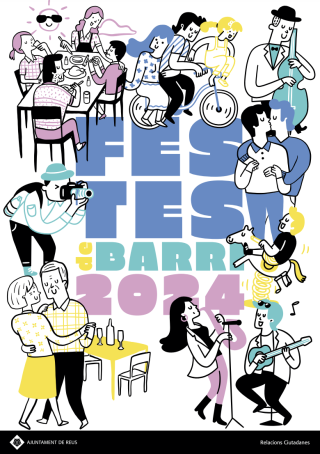 Cartell Festes de Barris 2024
