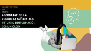 Cartell Jornada conducta suïcida als mitjans de comunicació