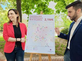 Presentació de les inversions en mateniment de la via pública 2024