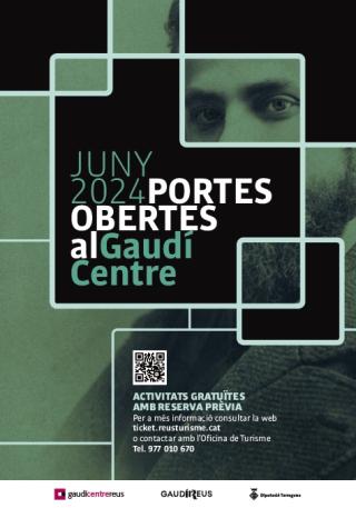 Cartell portes obertes Gaudí Centre