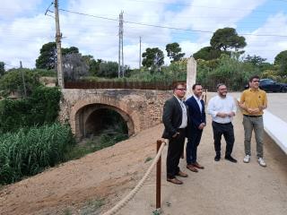 Roda de premsa de finalització de les obres del Pont de Calderons