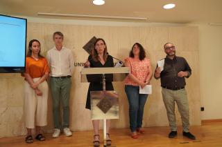 Roda de premsa de presentació del projecte del Centre Catòlic