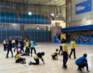 Entrenaments al pavelló