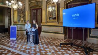 Roda de premsa de la cessió de l'app Aparcar a la Diputació de Tarragona