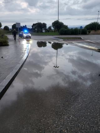 Afectació per la pluja