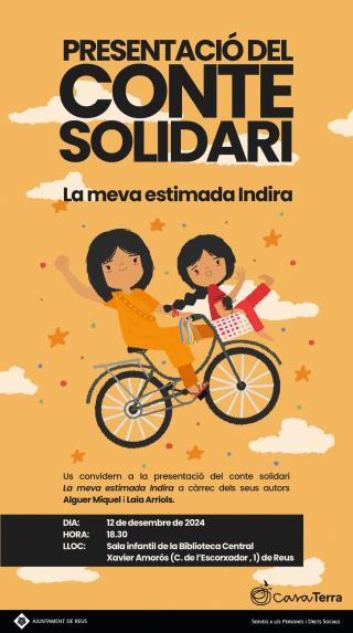 Cartell presentació conte solidari