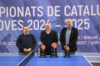 Presentació Campionat de Joves de Tennis Taula