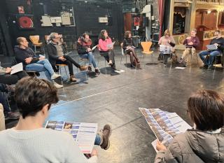 Reunió Apropa Cultura al Teatre Bartrina gener 2025