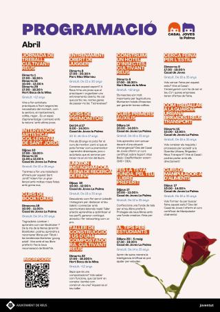 Cartell Activitats Planet Abril 2025