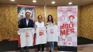 Roda de premsa de presentació de les activitats de primavera del Mercat del Carrilet
