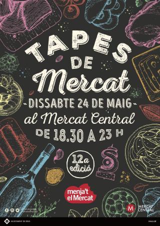 Cartell «Menja’t el Mercat» 2025