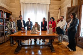 Visita institucional de la consellera de Drets Socials i Inclusió