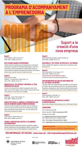 Programa acompanyament emprenedoria 2025