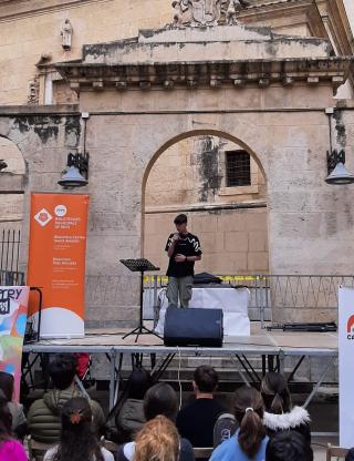Imatge edició passada Poetry Slam