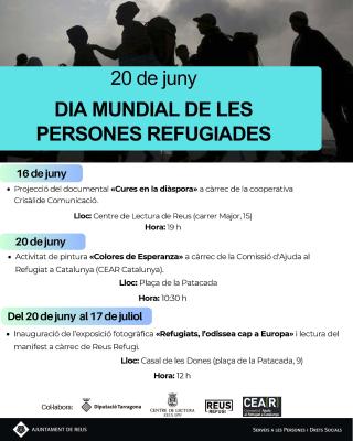 Cartell del Dia Mundial de les Persones Refugiades