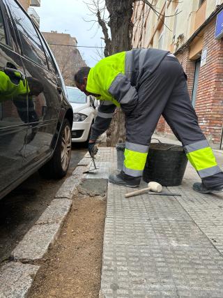 Actuació del Pla Barri a barri a Mare Molas