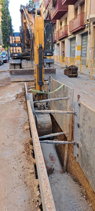 Obres a la xarxa d'Aigües de Reus