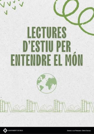 Portada de la guia lectures d'estiu per entendre el món 2025
