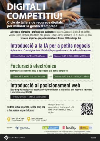 Cartell del cicle Digital i Competitiu