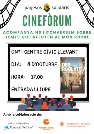 Cartell Cinemafòrum octubre 2025
