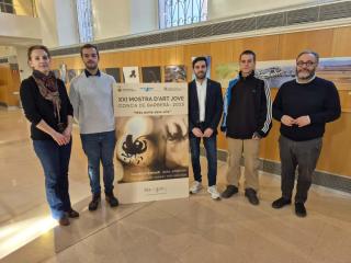 Roda de premsa del projecte Hexàgon d’Art Jove