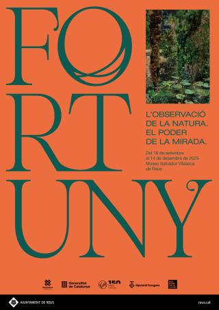 Cartell de l'exposició 'Fortuny. L’observació de la natura'
