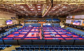 Pavelló olímpic tennis taula