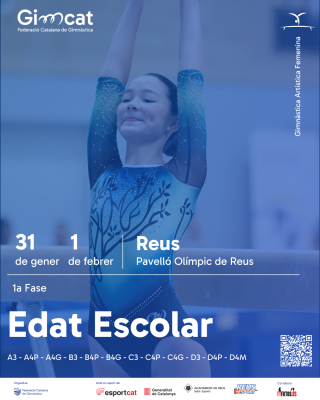 Cartell 1a fase gimnàstica Reus