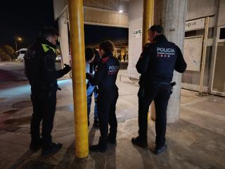 Dispositiu conjunt de seguretat ciutadana al Mas Pellicer