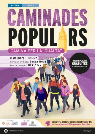 Cartell Caminada per la Igualtat