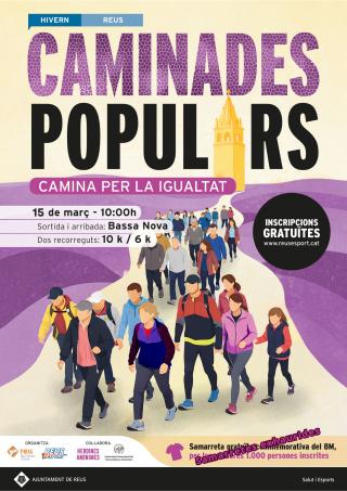 Cartell nova data Caminada per la Igualtat