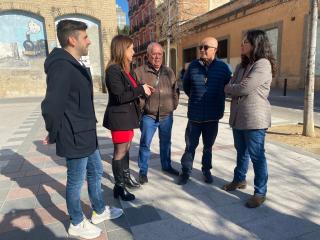 Roda de premsa compra immobles carrer Balmes