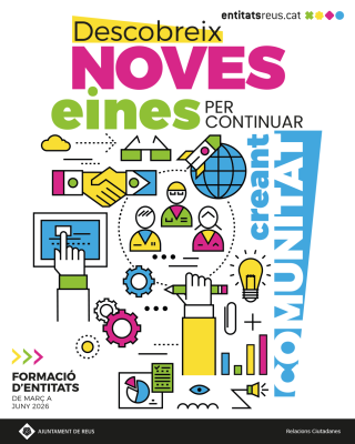 Cartell noves formacions entitats