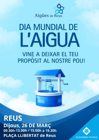 Cartell Dia Mundial de l'Aigua 2026