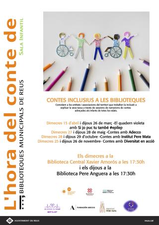 Cartell de «Contes Inclusius»