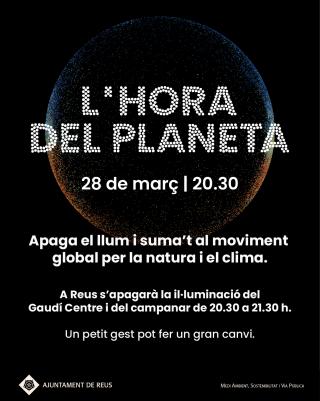 Cartell Hora del Planeta 2026