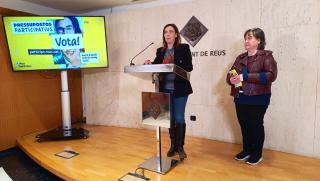 Roda de premsa de la fase de votació dels Pressupostos Participatius