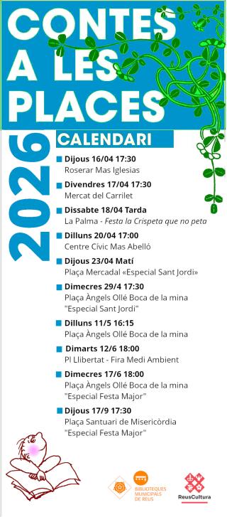 Contes a les places 2026