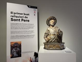 Primer bust reliquiari de Sant Pere
