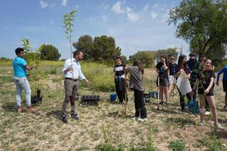 Activitat educació ambiental a les Basses del Pedret