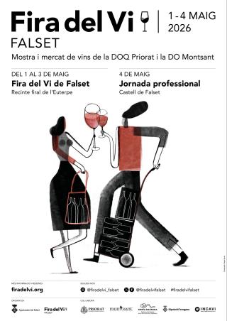 Cartell Fira del Vi de Falset 2026