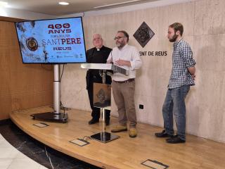Presentació actes 400 aniversari arribada relíquia de Sant Pere