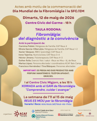 Cartell Dia Fibromiàlgia Reus