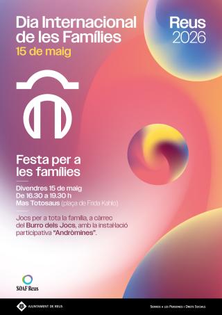 Cartell Dia Internacional de les Famílies 2026