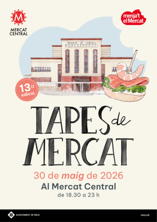 Cartell «Menja’t el Mercat» 2026