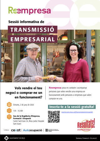 Cartell sessió Reempresa juny 2026