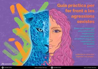 Portada de la Guia pràctica per fer front a les agressions sexistes